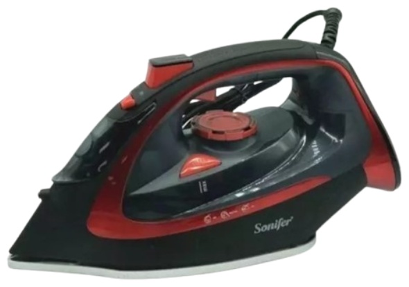 Утюг Sonifer SF-9065 красный, черный