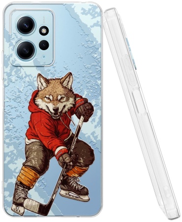 Чехол Mcover для Xiaomi Redmi Note 12 рисунок