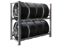 Стеллаж напольный Промет MS Pro, 135x60x120 см, серый