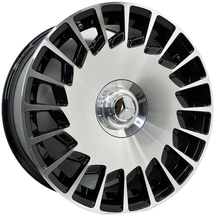 Top Grade 1465 MB 8x18/5x112 D66.45 ET35 4 диска черный, серебристый