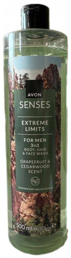 Avon Экстремальный заряд гель-шампунь 500 мл