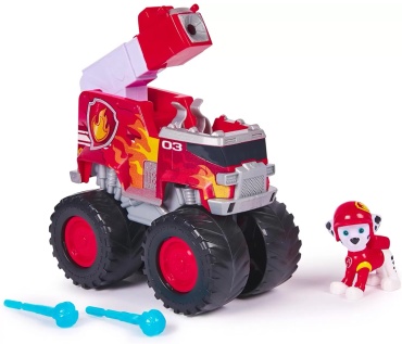 PAW Patrol Щенячий патруль набор Rescue Wheels машина с фигуркой Маршалл 63577 6 см 1 шт