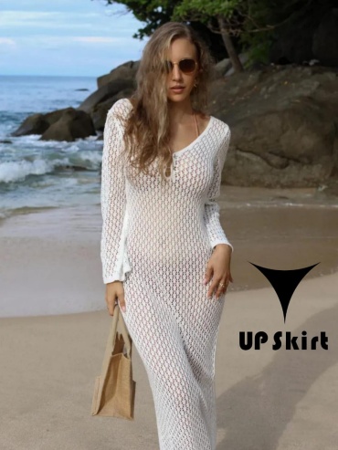 Платье UP Skirt белый