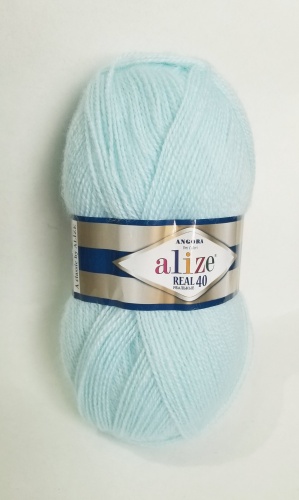 Моток Alize ALIZE Real 40 color 522 Голубой лёд 430 м 100 г