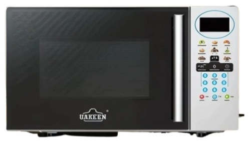 Микроволновая печь Uakeen Germany ZL-1904А черный, серебристый