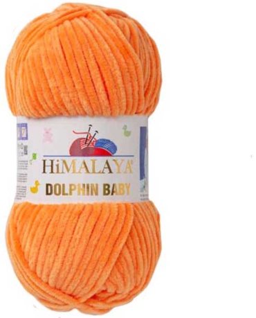Моток Himalaya Dolphin Baby 80316 оранжевый 120 м 100 г