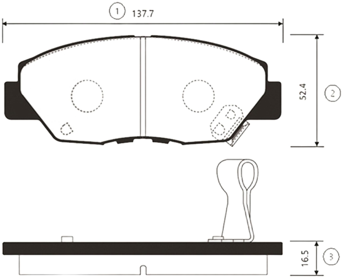 Колодки CTR GK0352