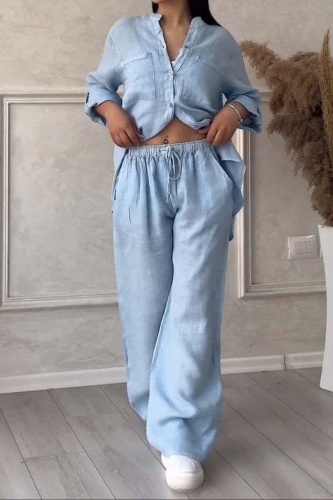 Костюм повседневный AS BRAND голубой