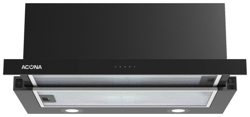 Вытяжка ACONA Neo черный + комплект для подключения