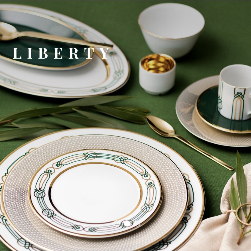 Сервиз на 12 персон Porcel Liberty, предметов: 59, чайно-столовый, фарфор