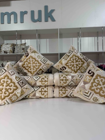Samruk körpe комплект корпе с подушками 230x80 см, вата, бежевый