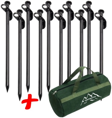 Колышки TOPTRAVEL TPT-30SM 10KL