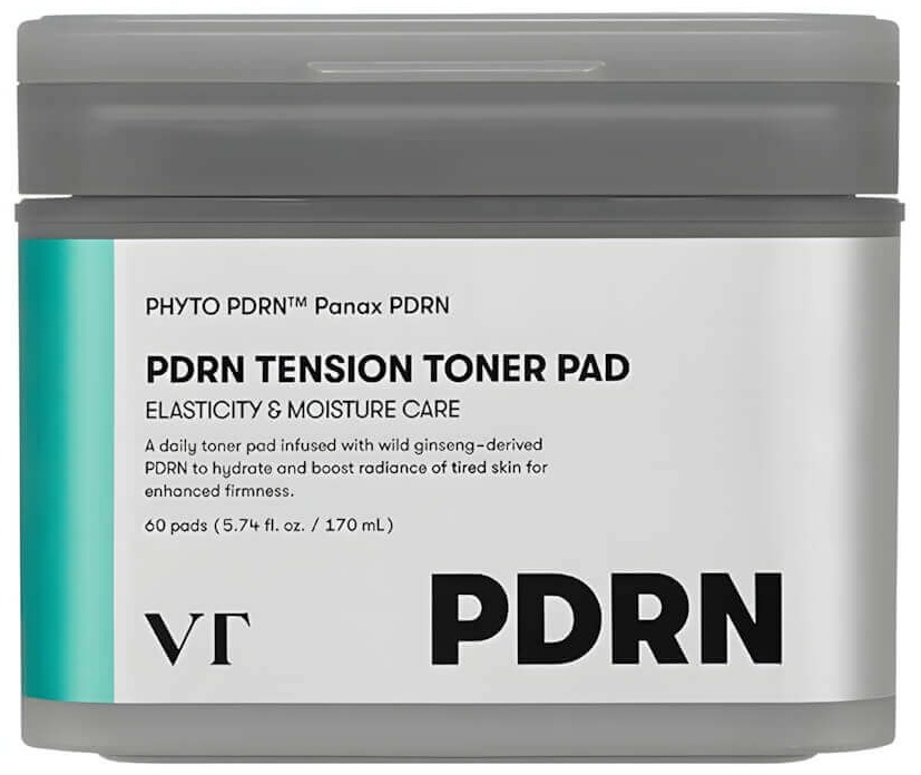 VT Cosmetics тонер PDRN Tension Toner Pad Тонер-Пэды с ПДРН 60 шт 170 мл