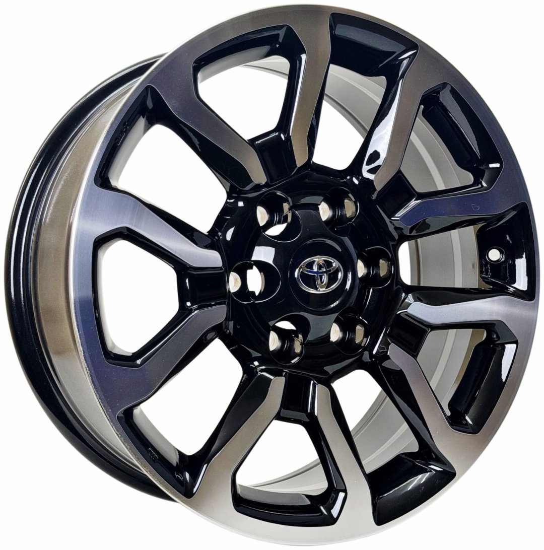 Wheels 962FDD 7.5x18/6x139.7 D106.1 ET25 4 диска черный, хром