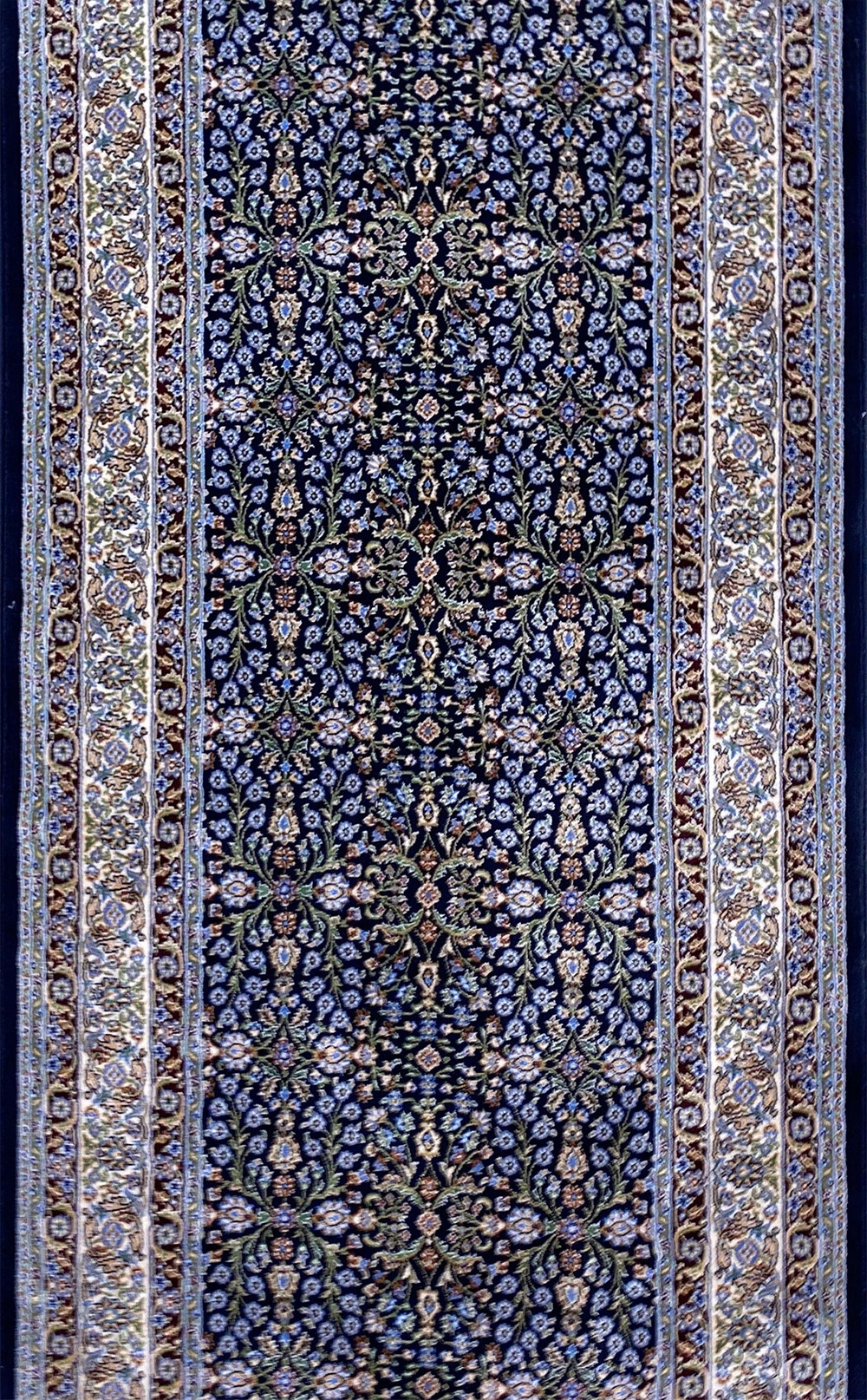 Ковровая дорожка Elegance короткий ворс, акрил, шелк, 100 см x 6 м