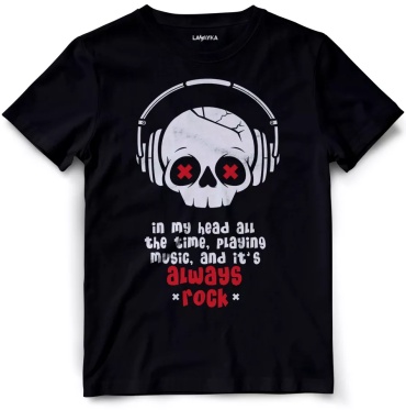 Футболка Lamayka Print черный