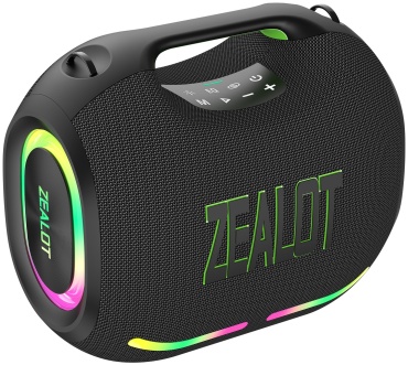 Портативная колонка Zealot ZE01 черный