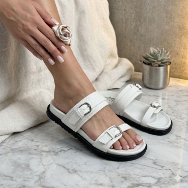 Шлепанцы FASHION белый