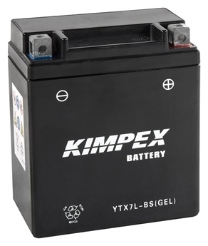 KIMPEX 913115 AGM YTX7L-BS(GEL) 6 Ач обратная