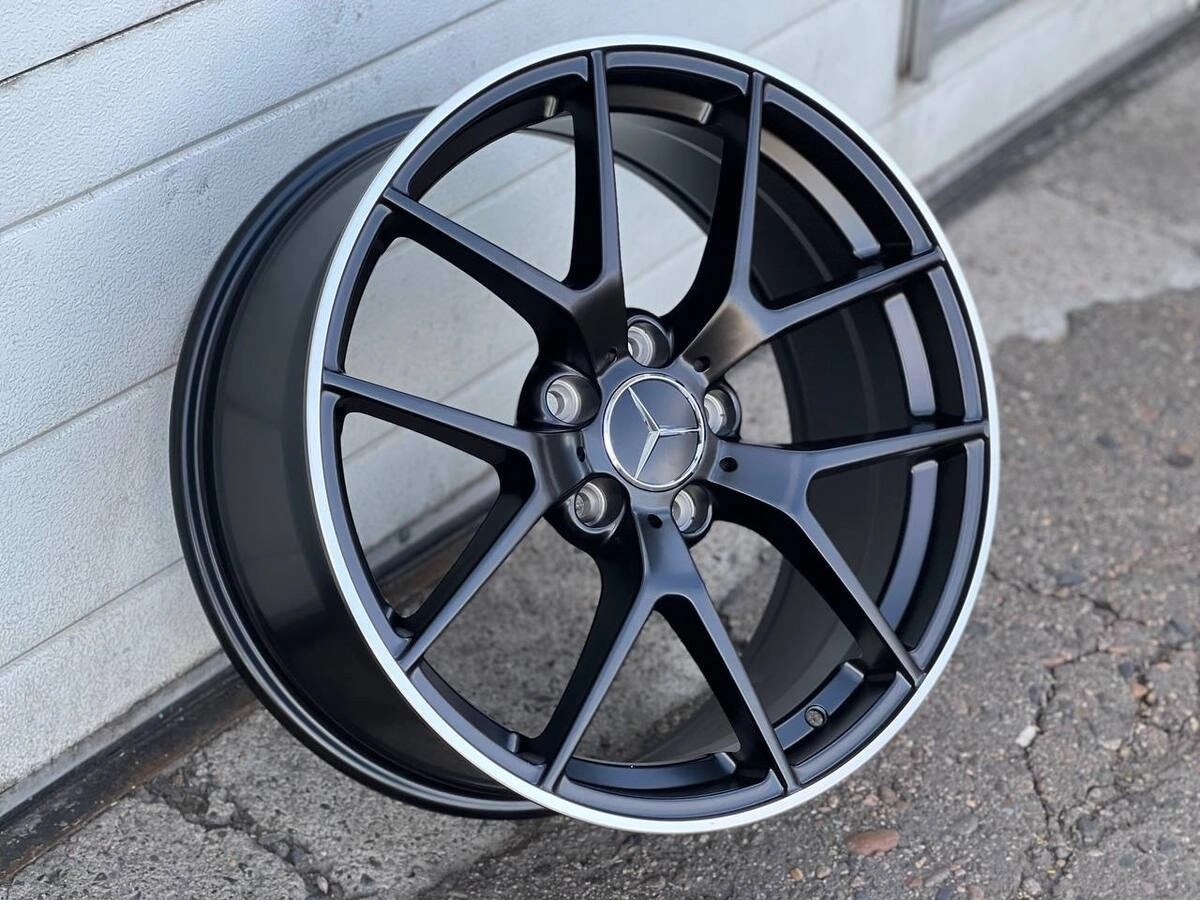KOKO mercedes-5461-BLACK AND POLISH LIP 8/9x18/5x112 D66.6 ET40 4 диска черный