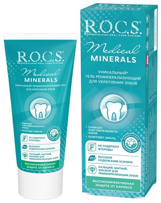 R.O.C.S. зубной гель Medical Minerals 45 г
