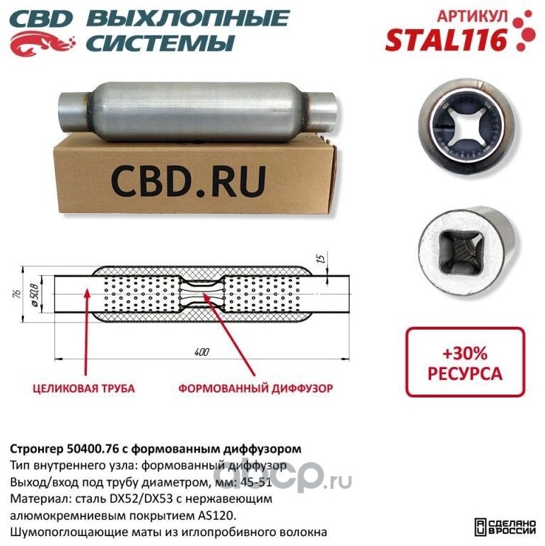 CBD стронгер STAL116