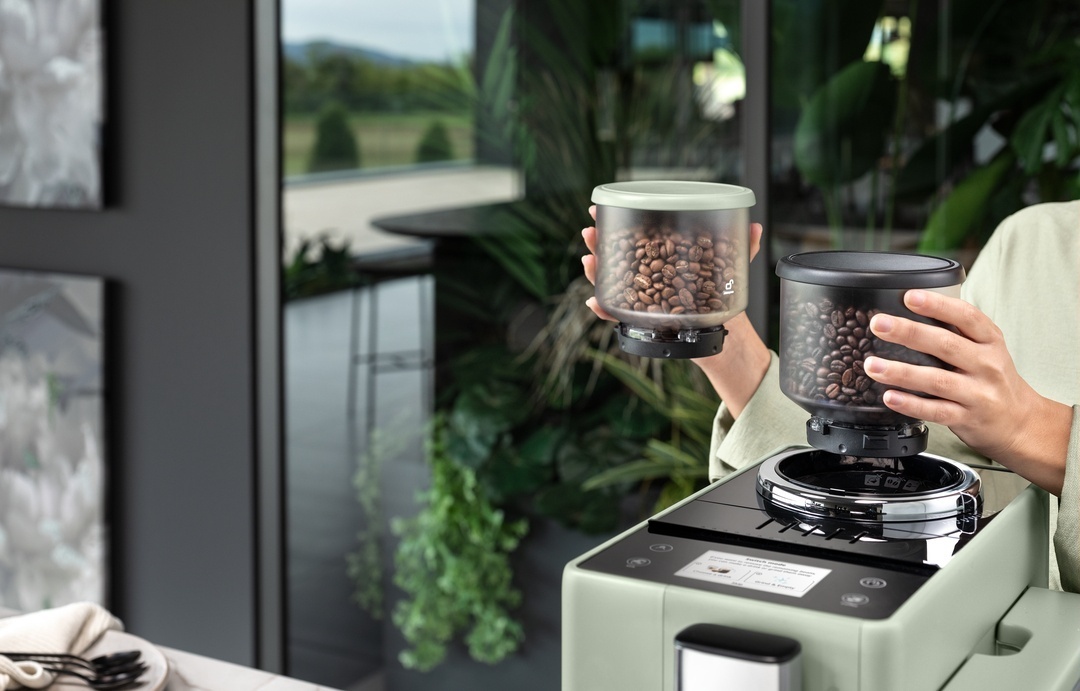 Кофемашина Delonghi Rivelia EXAM441.55.GR зеленый — фото 7