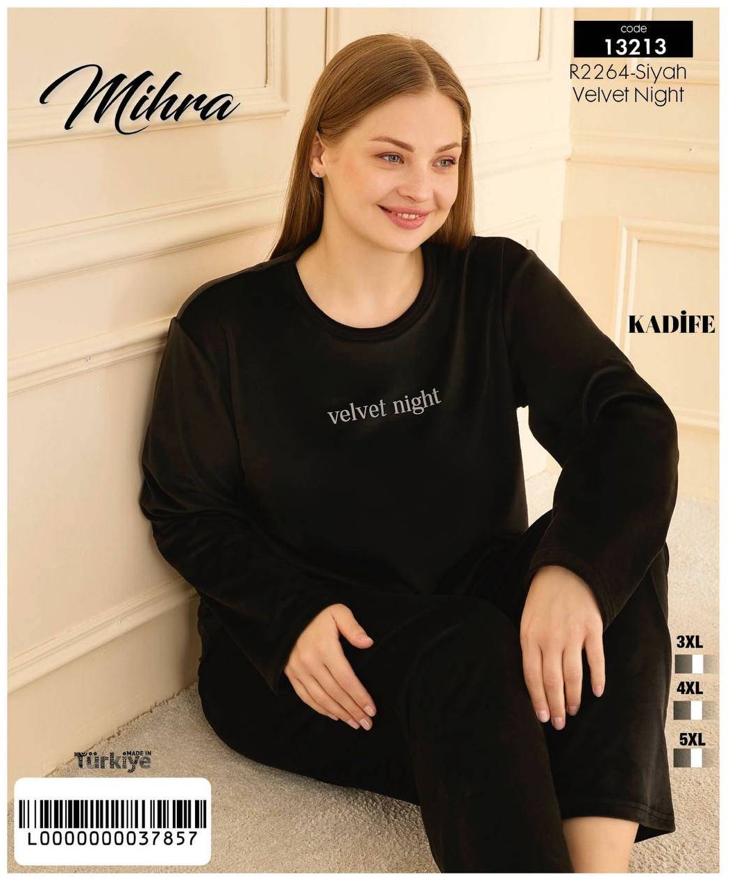 Пижама Mihra черный