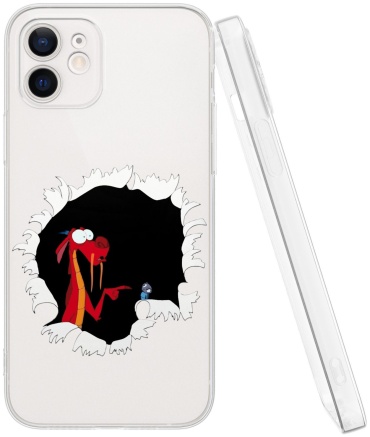 Чехол Mcover для Apple iPhone 12 рисунок