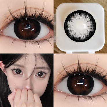 Контактные линзы MiLL Greek Big Eyes Black -4 кривизна 8.5 на год 2 шт