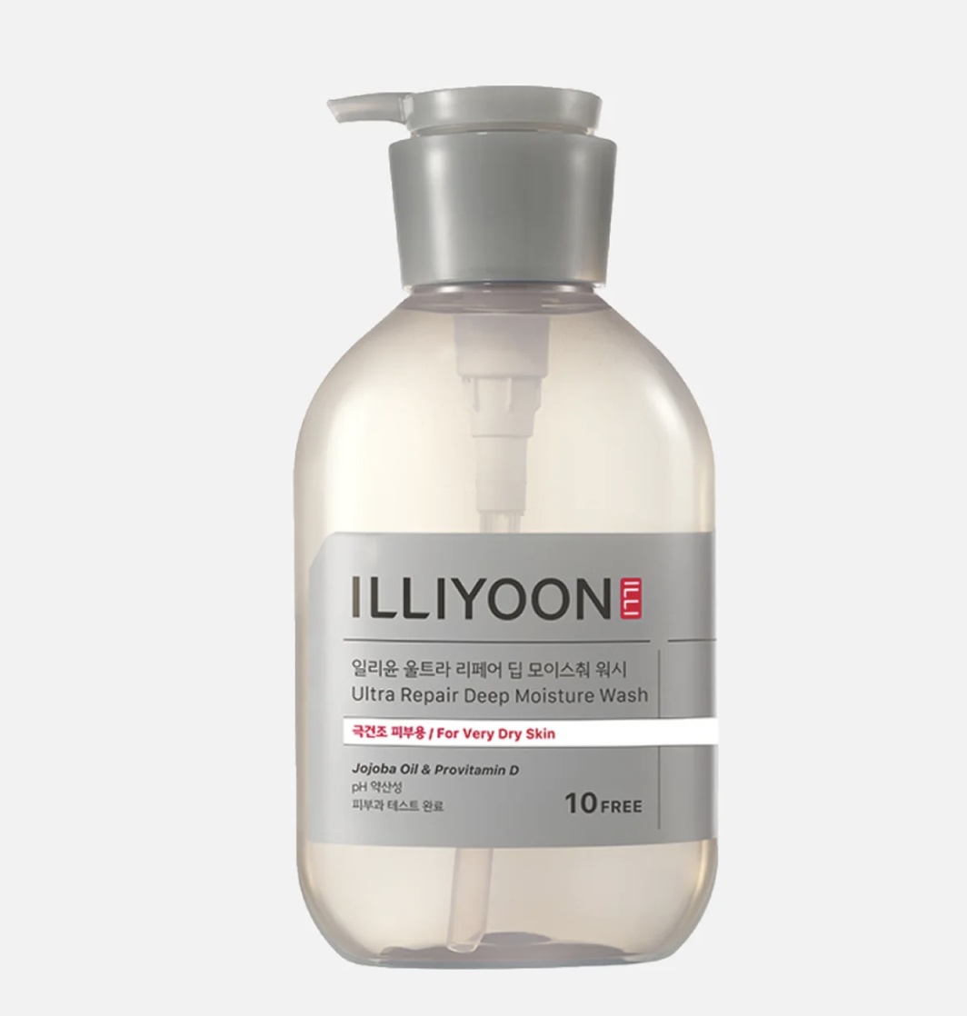 Illiyoon ultra repair deep moisture wash гель 500 мл
