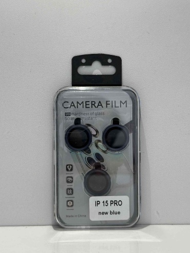 Стекло Filmtec для Apple iPhone 16 Pro Max синий