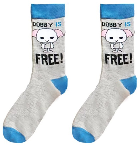 Носки One2 Гарри Поттер Dobby is free 1 пара серый 37-42