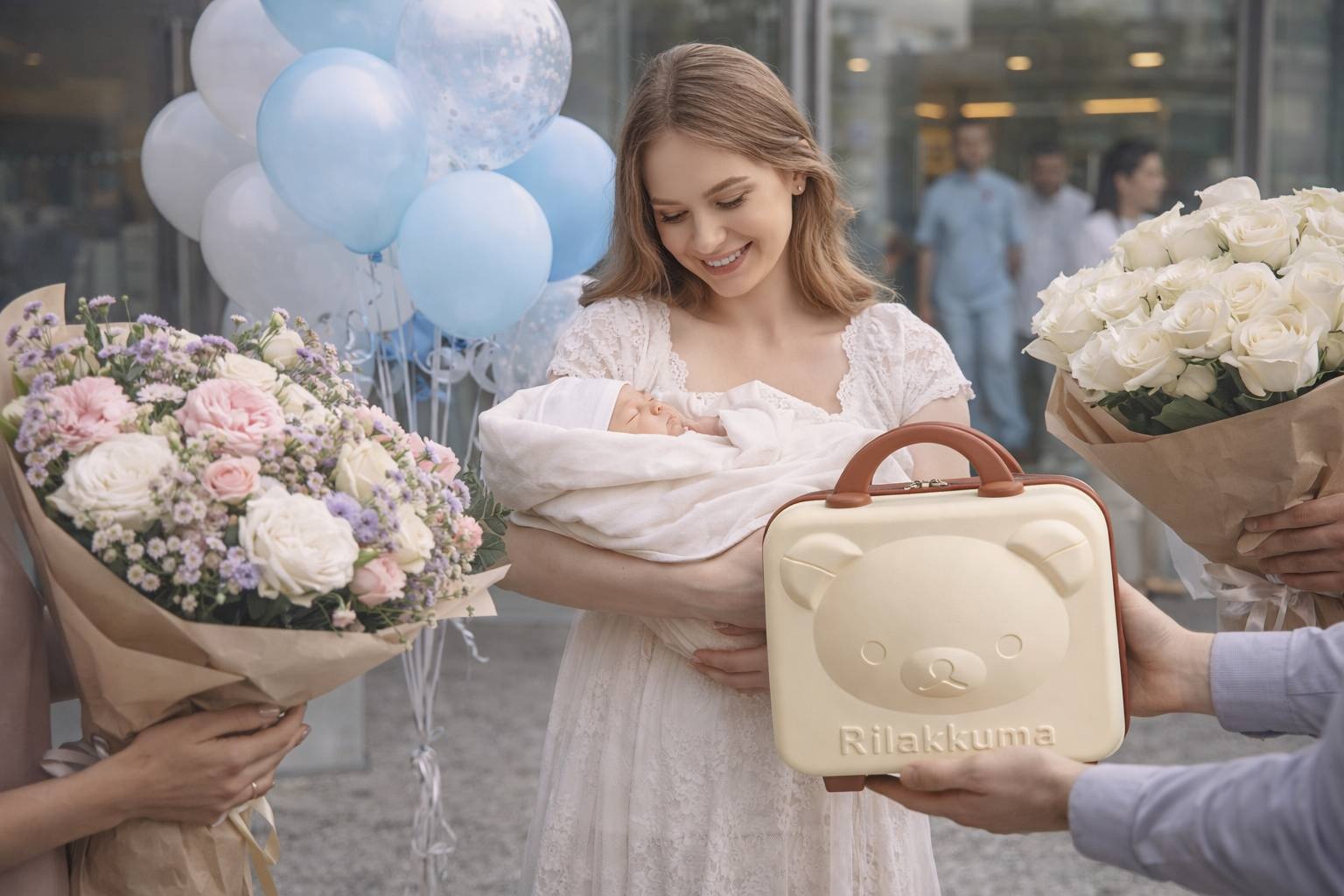 Чемодан 18087334_850966936 пластик 9 л бежевый