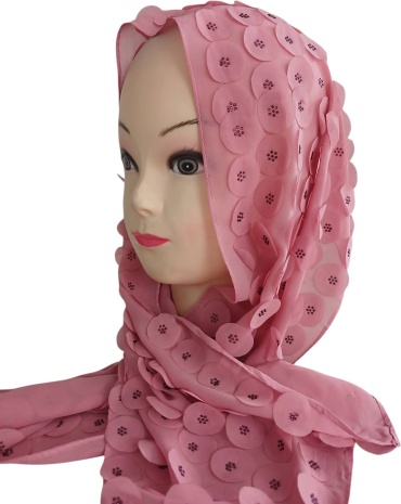 Шарф Fashion шелк, полиэстер 110 x 25 см