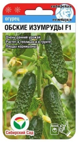 Сибирский сад огурец Обские изумруды F1