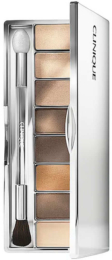 Clinique тени прессованные The Best of Black Honey All About Shadow Palette Nude Honey