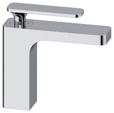 Смеситель для раковины Timo 4361/00FCH, латунь, цвет серебристый, хром