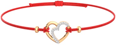 Lucente BRA-LU-585-1374374-18 длина 18 см, вес 0.886 г золото, плетение отсутствует