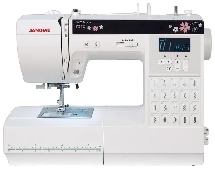 Швейная машина Janome ArtDecor 7180 белый