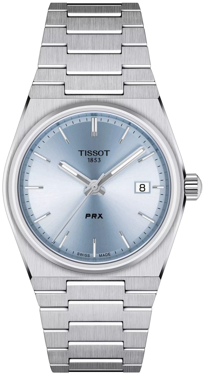 Кварцевые Tissot PRX сталь, нержавеющая сталь