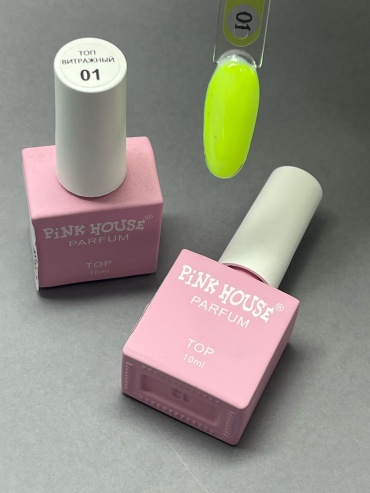 Pink House верхнее покрытие Beauty Mall 01 глянцевое 10 мл