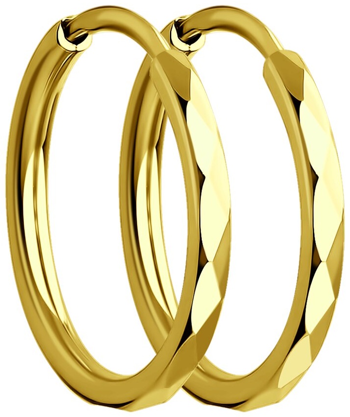 Конго SOKOLOV EAR-SO-585-419108 вес 0.621 г золото, без вставок