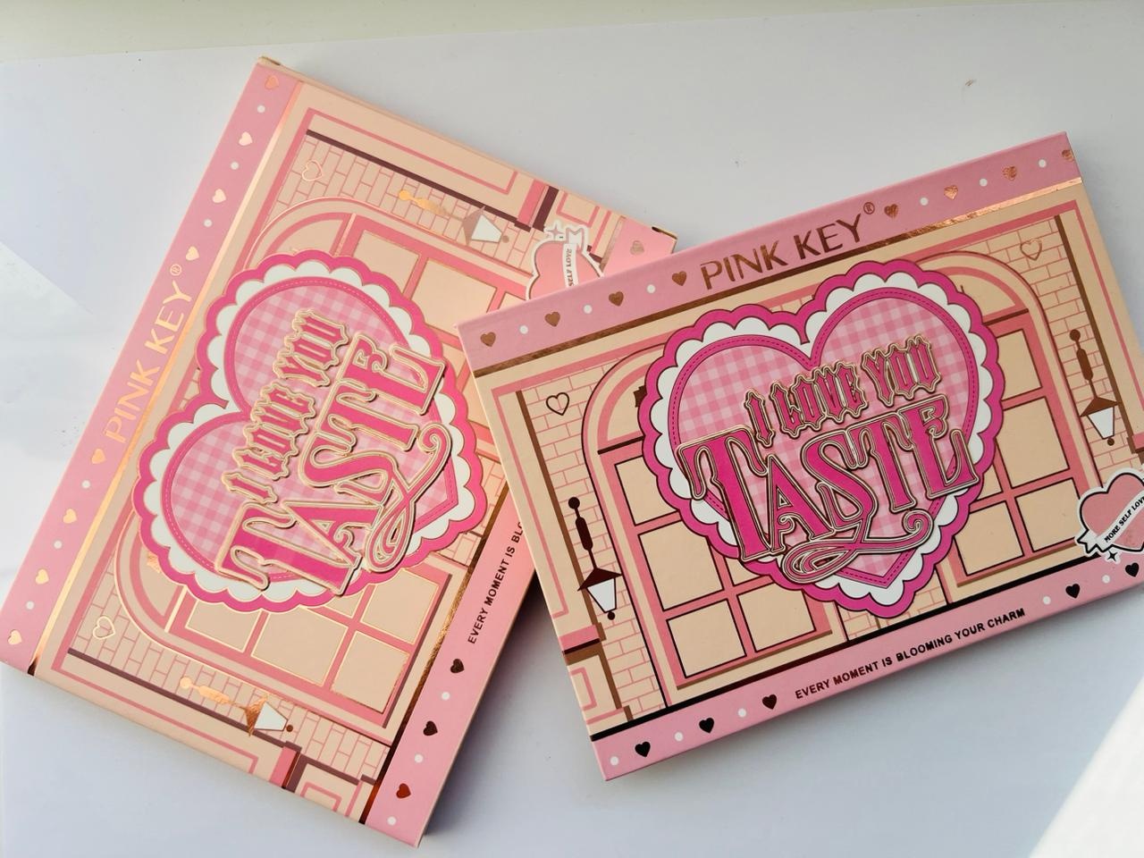 Pink Key тени сухие I love you Taste W6007-02 тон 01