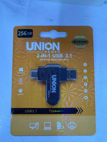 USB Flash карта Union 8708765 256 Гб черный