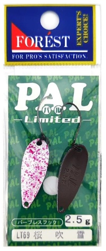 Блесна FOREST Pal Limited 2025 1 шт 30 мм LT69 Cherry Blossom Snow