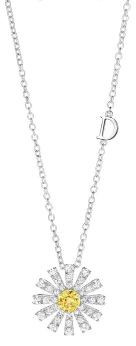 Колье Damiani 20114718 длина 45 см вес 5.65 г золото, бриллиант, сапфир
