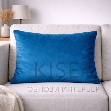 Наволочка Kisea Classic декоративная 50x70 велюр, бархат, 1 шт