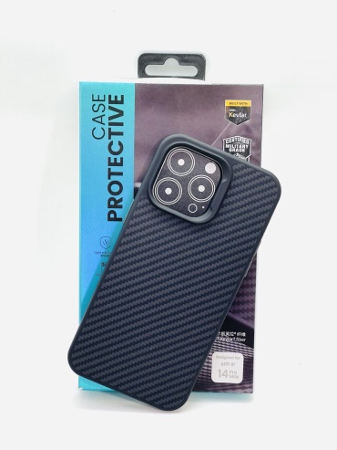 Чехол KEVLAR для Apple iPhone 14 Pro Max черный