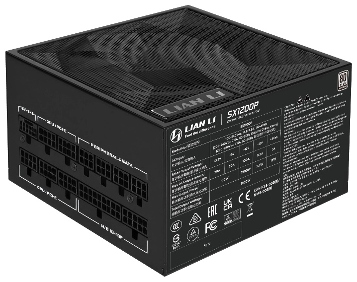 Блок питания LIAN LI SX1200P 1200 Вт